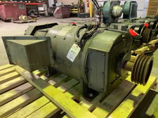 50 HP 1800 RPM General Electric, Frame 409AT, TEFC BB, 500 VA, 300/150 VF