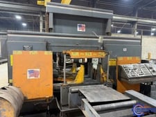 25" x 30" HEM #WF160LA-DC, Dual Column Horizontal Band Saw, automatic, 10 HP, 321" x 2" blade