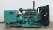 600 KW Cummins #DQCA, diesel generator set, 277/480 Volts, 1220 HP @ 1800 RPM, QSK23-G7 engine, EPA Tier 2