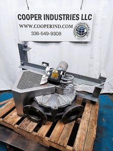 Mac, 6" pneumatic con, cast aluminum body, Stainless Steel rotor
