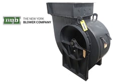New York Blower #Acoustafoil fan with discharge damper, size 22 II, new surplus