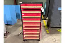 9 Drawer Industrial Tool Cabinet, Configurable Deviders, (4 available)