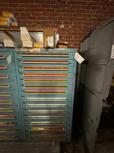 15 Drawer Vidmar, Tool Cabinet w/ Deviders
