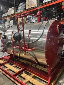 Sioux #SF50G, Steam Flo generator, 1725 PPH steam output, 15 psi, 250°F, never used, 2022