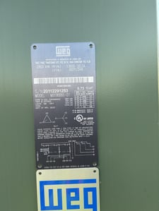 2800 KVA 13800 Delta Primary, 600Y/347 Secondary, Weg, DF. LF with static shield H-L.