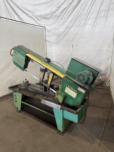 9" x 16" DoAll #C-916, horizontal bandsaw, 10' x 18" conveyor
