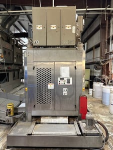 Milnor #MP1604R, Hydraulic Press, Right-Hand Discharge, 85/110 psi Air, 208 V, 2007