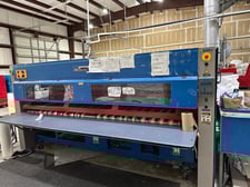 4-Lane Chicago Dryer #S-16-2000, Folder w/Stacker, Left-Hand Discharge, 2.3 HP, 480 V, 2013