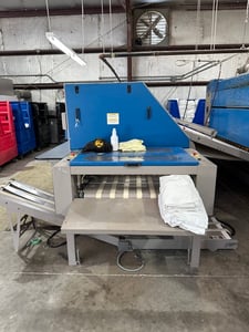 2-Lane Chicago Dryer #S-14-2000, Folder w/Stacker, Left-Hand Discharge, 2.3 HP, 208 V, 2013