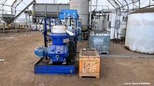 Alfa-Laval #MOPX-207, Desludger Disc Centrifuge, Stainless Steel, 7400 liters/hour max. hydraulic capacity
