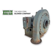 13000 cfm, New York Blower #308-ALUM HP pressure blower, 104.1" SP, 300 HP, clock wise rotation, 14" flanged