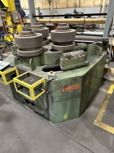 6" x 6" x 1/2" Roundo #R-6-S, Hydraulic Angle Roll with tubing dies