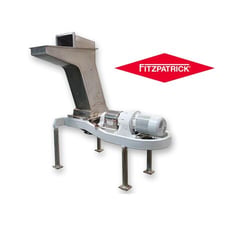 Fitzpatrick #59, 14" x 14" pre-breaker mill, Guilo-River mill, all Stainless Steel, Carbon steel stand