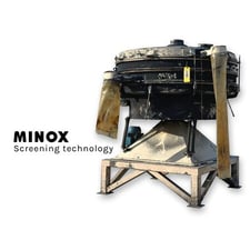 Minox #MTS2000/3, tumbler vibratory separator screening machine, 3 deck sifter, serial #9635