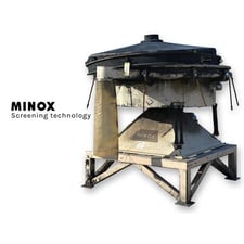 Minox #MTS2000DS, tumbler vibratory separator screening machine, 3 deck sifter, serial #10127