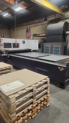 Bystronic #ByStar-4020, laser cutting, 6000 watt, 78" x 157" sheet, Vision Control, dust collector