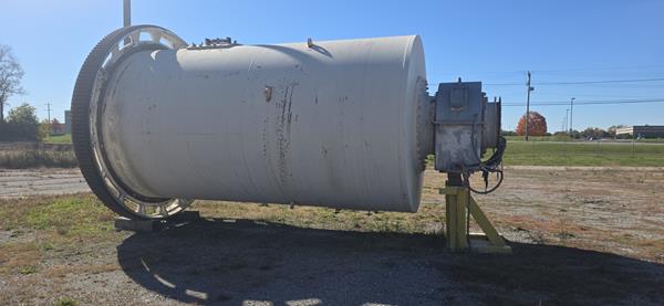 8' x 15' Anivi, Ball Mill System w/ Air Classifier & Dust Collection, 370 HP