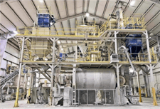 8' x 15' Anivi, Ball Mill System w/ Air Classifier & Dust Collection, 370 HP