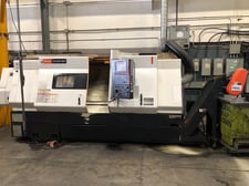 Mazak #QTN-400-II, 2-Axis CNC Lathe, 12.13" X, 42.13" Z, 33.2" swing, 40" between centers, 15" chuck, 50 HP