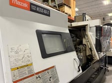 Mazak #QTN-450-II/1000, 2-Axis CNC Lathe, 12.13" X, 42" Z, 33.2" swing, 40" between centers, 20" chuck, 50