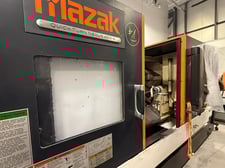 Mazak #QTN-450-II/1000, 2-Axis CNC Lathe, 12.13" X, 42" Z, 33.2" swing, 40" between centers, 20" chuck, 50