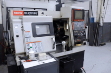 Mazak #QTN-100-II, 2-Axis CNC Lathe, 7.5" X, 13" Z, 21.6" swing, 12" turning length, 6" chuck, 15 HP, 6000