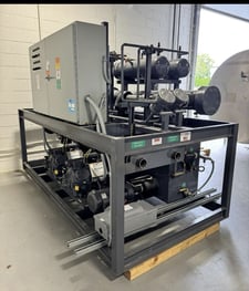 30 Ton, ICS #30RACD-460, chiller, 460 V., 3-ph, R404A, 3R, 30 HP, skid mount