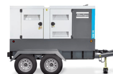 83 KW Atlas Copco #QAS-95-JD-T4F, Generator, 3 Phase, 76 kW/95 kVA Prime, 104 kVA, 480/277 V