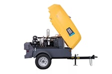 189 cfm, 100 psi, Atlas Copco # XAS-188-KD, Air Compressor, 3-Cylinder Diesel Engine, 49 HP, 2700 RPM