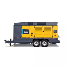 1136 cfm, 218 psi, Atlas Copco #XRVS-1000, Air Compressor, 6-Cylinder Diesel Engine, 1900 RPM