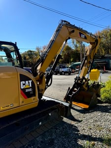 Caterpillar 308E2 CR, Mini Hydraulic Excavator w/Swing Boom & 18"/58"/24"/30" Buckets, 2192 hours
