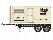 500 KW Caterpillar #XQ570, Diesel Generator, Tier 4 Final Engine, 455 kW/568 kVA Prime, 625 kVA Standby, 1800