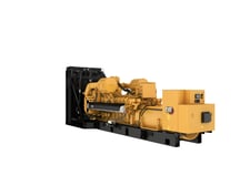 2000 KW Caterpillar G3520-2MW, Natural Gas Generator Set, 6.7" Bore, 8.5" Stroke, 1800 RPM, 4160 Volts, New