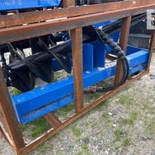 Skid Steer Auger System, Quick Attack Hydraulic, 3000 ft-lbs. Torque