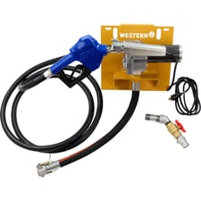 12 GPM Western Global #M1115SAUK, Basic Pump Kit, Drop-In Transfer Pump, for Fuel, 12' Dispensing Hose, 110