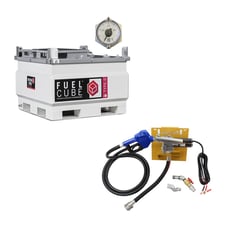 119 gallon Western Global #FCSWN0119-01215GP-SNN, FuelCube, Type-S, w/15 GPM Pump Kit & Fuel Level Gauge