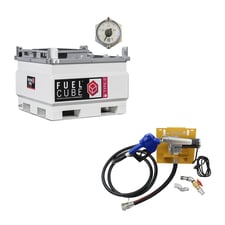 119 gallon Western Global #FCSWN0119-1151, Fuel Cube, Type-S, w/12 GPM Pump Kit & Fuel Level Gauge