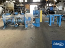 42 cu.ft. Littleford #FKM-1200-E, Mixer, Carbon Steel, 40/30 HP, on stand, 1990