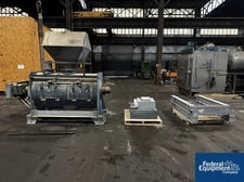 42 cu.ft. Littleford #FKM-1200-E, Mixer, Stainless Steel, 30 HP, on stand, 1988