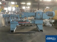 3.5" Readco #3-1/2-HVY-DU, Processor, Stainless Steel, 50 HP, 460 V., on base, spares, 1987