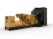 3000 KW Caterpillar #3516E, diesel generator set, standby, 277-480 Volts, 2025