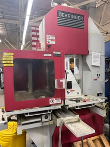 33.5" x 25.6" Behringer #LPS-T-3D, Horizontal Bandsaw, 2021