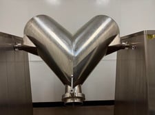 9.1 cu.ft. Vanguard Pharmaceuticals #V-18, V-Blender, 130 kg max mix weight, 260 Liter Mixing Volume, 12 RPM