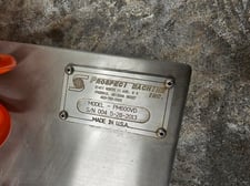 Prospect Machine #PM600VD, Vacuum Tablet Deduster, Stainless Steel, 60,000-80,000 tablets/hour, Made in USA