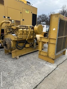 750 KW Caterpillar #3508, Diesel Generator, #3508STD engine, open skid, 1025 hours
