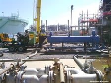1733 sq.ft., Gulf Coast Exchanger #SA-789, Shell & Tube Heat Exchanger, 300 PSI, 306 U-Tubes, 2017