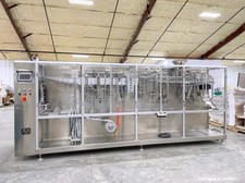 Shanghai Huacheng #180N, Horizontal Form-Fill-Seal Machine, 90 BPM, Stainless Steel, Siemens Smartline, 480 V.