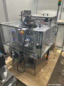 Urania #Packaging-Answer-Pouch-Pro, Premade Pouch Filler & Sealer, 20-25 BPM, labeler, AB PLC, 5.75" width x