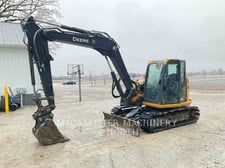 John Deere 85G, Crawler Excavator, 1727 hours, S/N: 1FE085GXEMJ022723, 2021