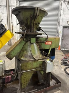 Arboga / Prab #KB-20A, vertical axis chip shredder/crusher, 15 HP shredder drive, heavy duty base, 1999